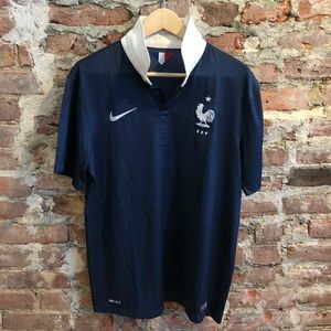 Nike France Denim Knit Jersey - Navy - Medium